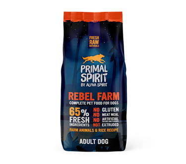 Primal 65% Rebel Farm Dog Food 12 kg